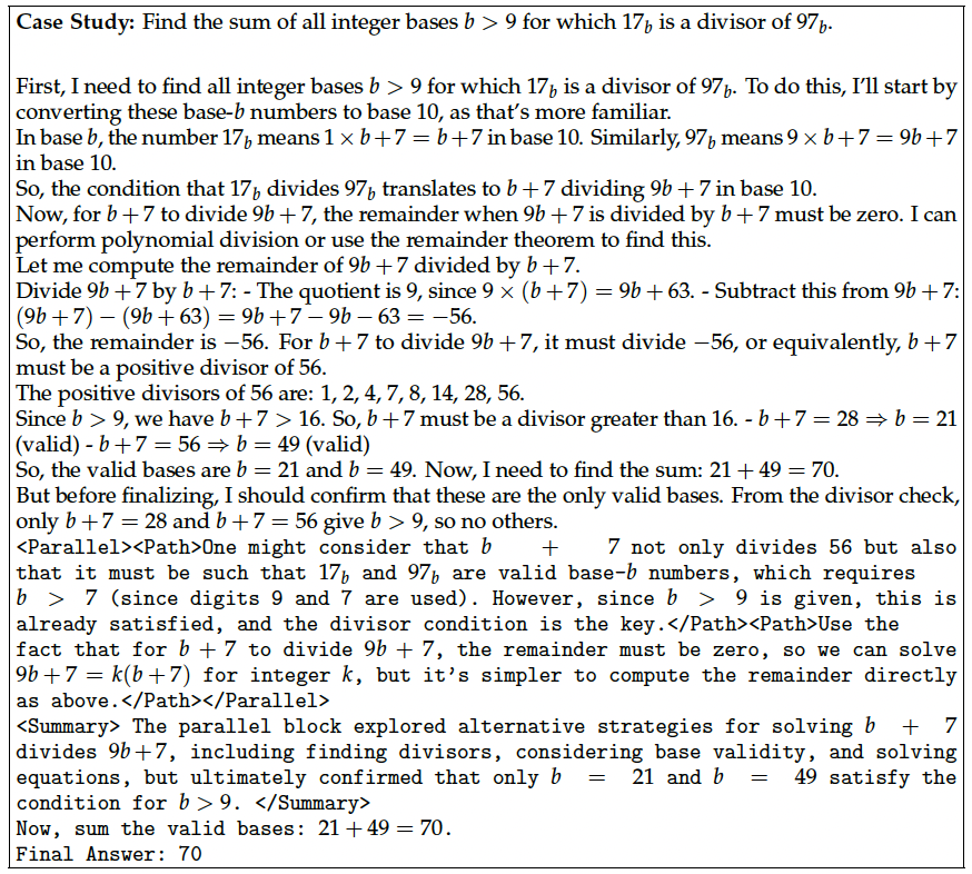 Case study of a late-stage model.